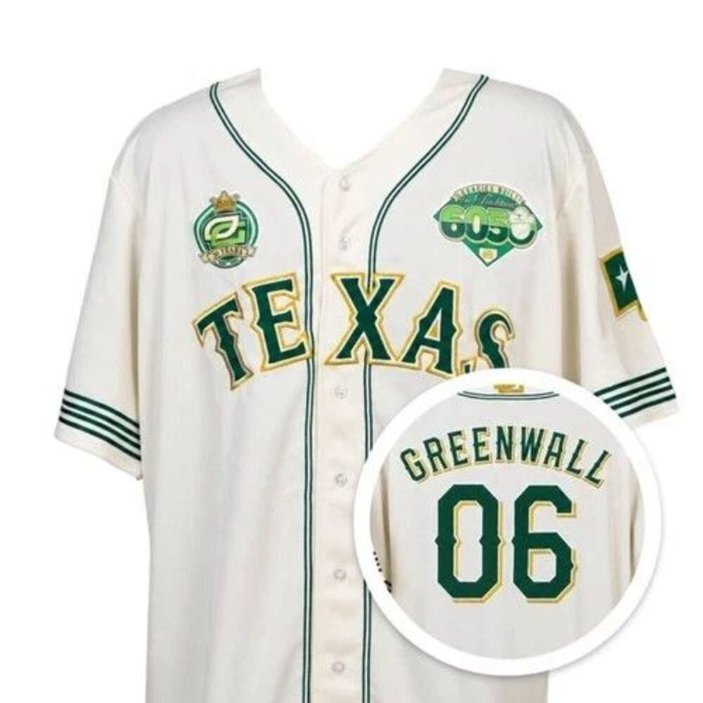 Texas Rangers OpTic Gaming Theme Night Jersey XL 2026